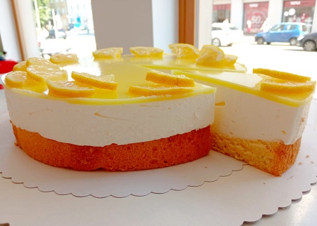 Citronový dort - letní novinka v naší cukrárně